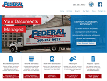 Tablet Screenshot of federal-recordsmanagement.com